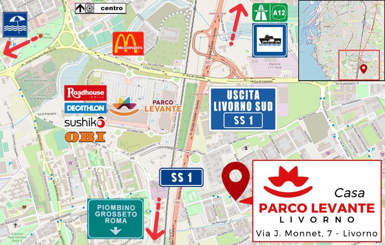 Casa Parco Levante Livorno Exteriér fotografie